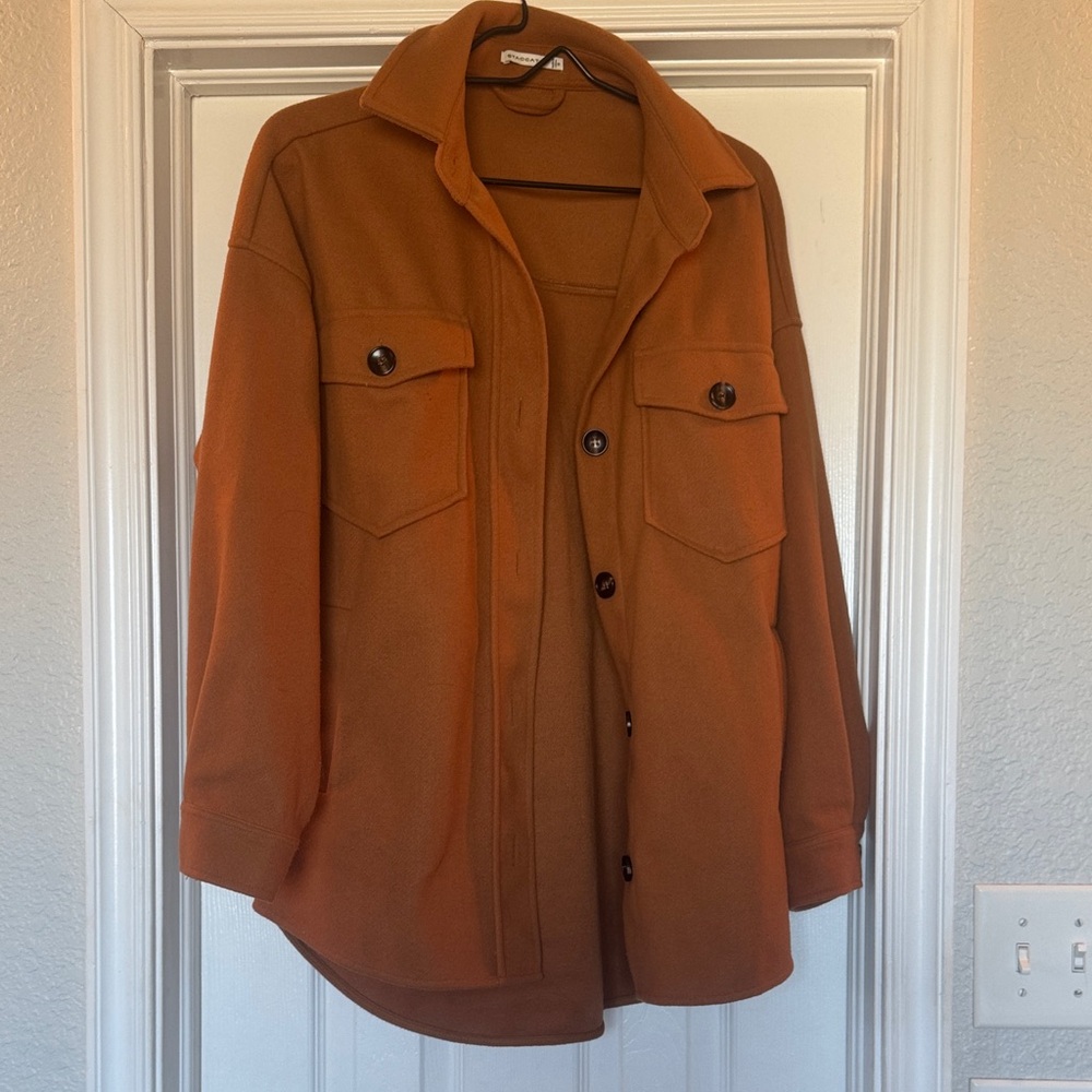 Staccato Warm Orange Outerwear
